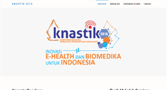 Desktop Screenshot of knastik.ukdw.ac.id